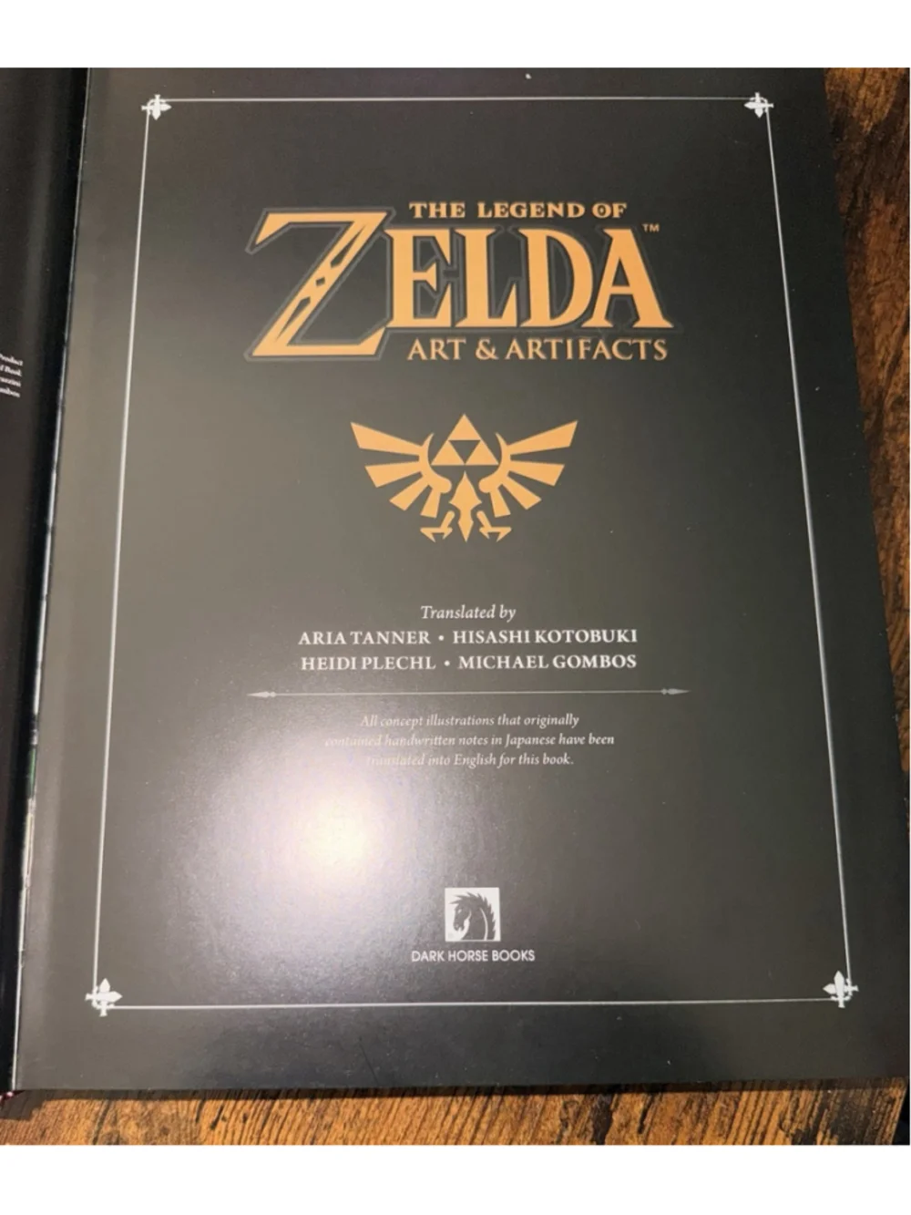 Dark Horse Books legend zelda